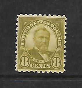 USA, 589, MINT HINGED, GRANT