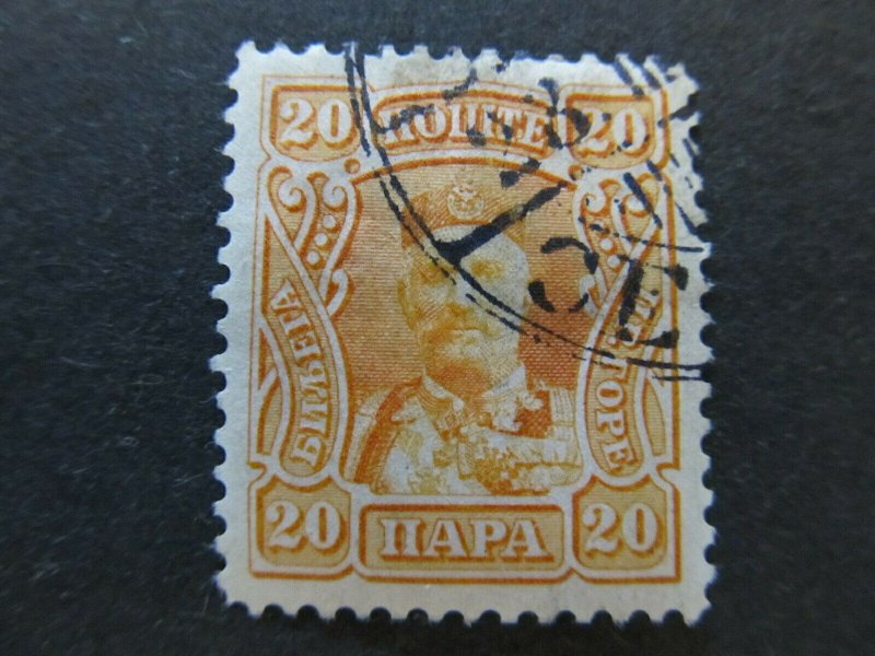 A5P23F65 Montenegro 1907 20pa used