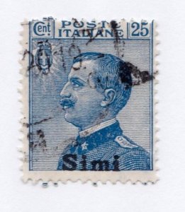 Simi stamp #6,  used, CV $9.50