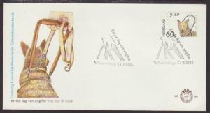 Netherlands Seeing Eye Dog 1985 U/A FDC BIN
