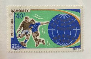 Dahomey 1970 Scott C121 CTO - 40fr,  World Soccer Championships