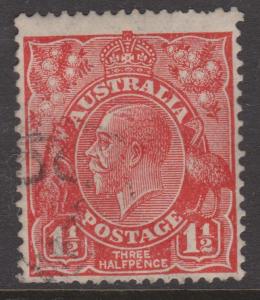 Australia 1927 KGV Sc#68 Used