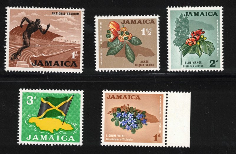 JAMAICA - Lot of Mint Stamps from 1964 up to 1/