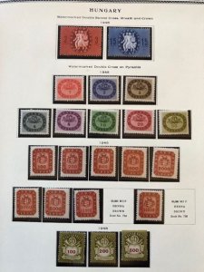 Hungary 135-49 - 300 diff in mounts