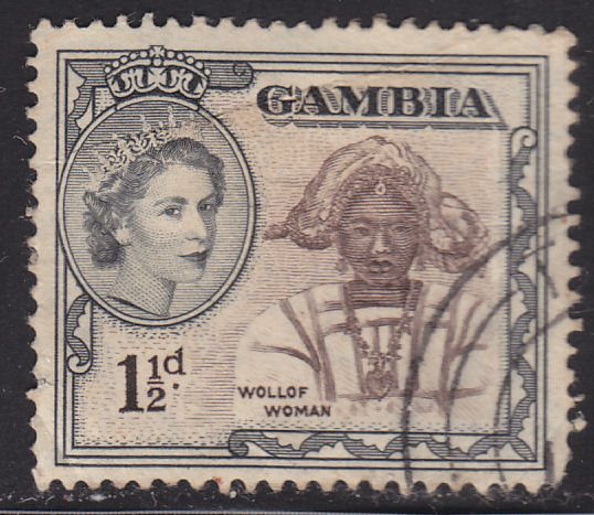 Gambia 155 Wollof Woman 1953