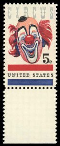 US Sc 1309 VF/MNH - 1966 5¢ Circus Clown - Post Office Fresh!