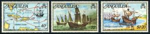 HALF-CAT BRITISH SALE: ANGUILLA #174-78a Mint NH