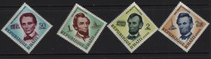 HAITI 447, C142-C144   MNH LINCOLN SET