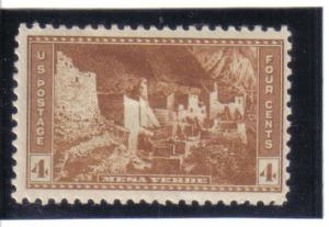 743 - .04 brown mnh f-vf.