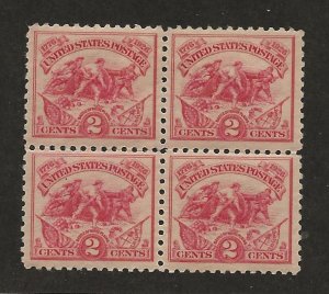 UNITED STATES SC# 629 B/4  FVF/MLH