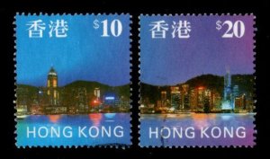 Hong Kong #776-777 used