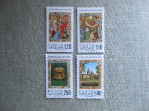 Vatican City, Scott# 648-651, MNH