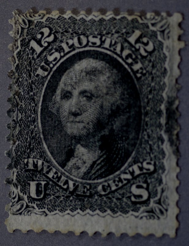 United States #97 12 Cent Washington Used Grill 9x16