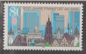 Germany Scott #1823 Stamp - Mint NH Single