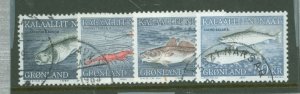 Greenland #136-137/140-141  Multiple