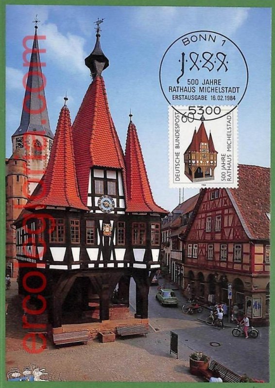 ag7265 - GERMANY - MAXIMUM CARD - 16.02.1984 - architecture-