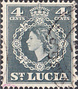 St. Lucia    #160    Used