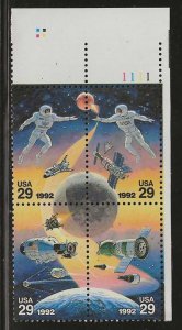 #2631-34 MNH Plate Block