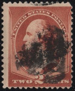 SC#210 2¢ George Washington (1883) Used