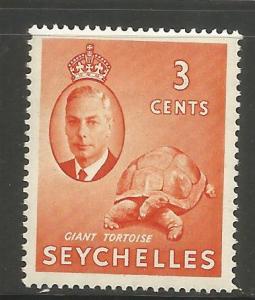 SEYCHELLES  158  MINT HINGED,  GIANT TORTOISE