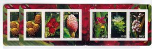 French Polynesia 2012 - Flowers - MNH Booklet # 1073