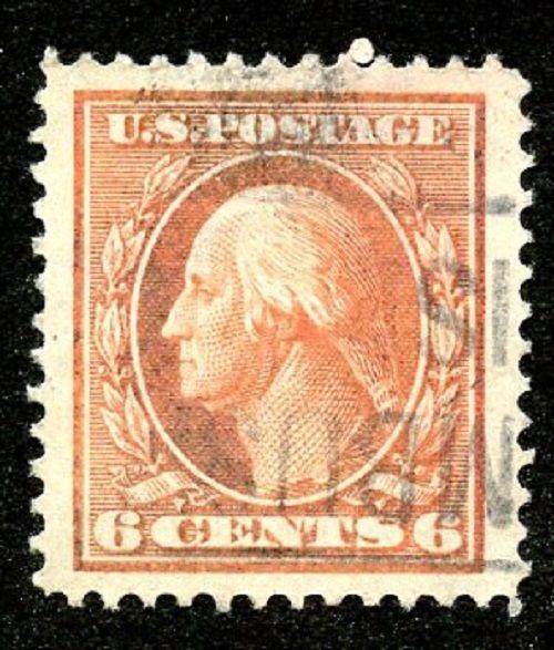 U.S. Scott 379 6-Cent Washington VF Used