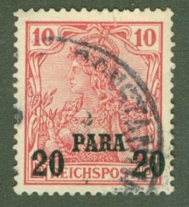 GERMANY OFFICE IN TURKEY 26 USED (RL) 3135 CV $19.00 BIN $8.00