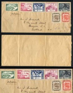 Brunei UPU Set plus others on Cover to Scotland 