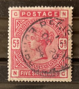 Great Britain #108 Used- SCV=$312.50*