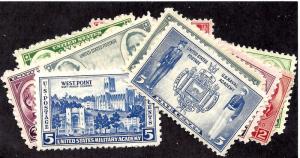 785-794 Mint,OG,NH... Both Sets... SCV $4.70