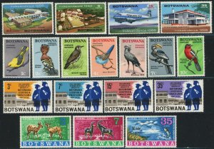 Botswana Postage Stamp Collection 1966-67 Mint LH