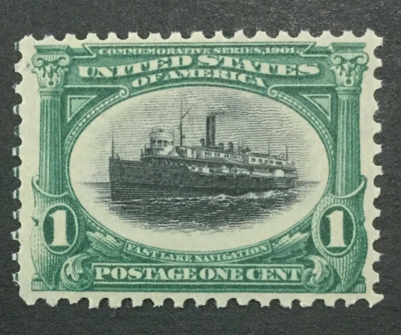 MOMEN: US #294 MINT OG NH POST OFFICE FRESH #31325