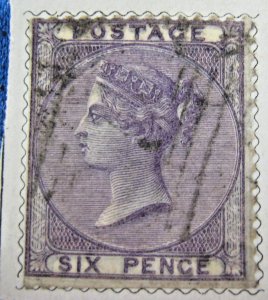 GREAT BRITAIN  1856  -  SCOTT # 27a  -  USED           (ehgb4)