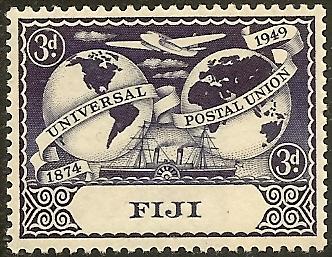 Fiji 142 MNH 1949 UPU