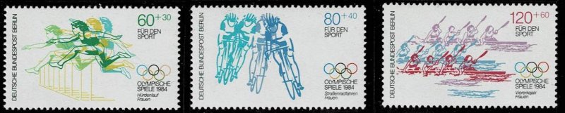 Germany Berlin 1984,Sc.#9NB213;-215 MNH Sports