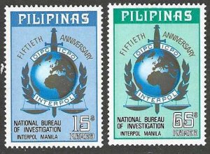 Philippines 1219-1220   Complete MNH SC: $1.00