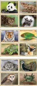 2011 UN Endangered Species  MNH** (NY-GEN-VIE)