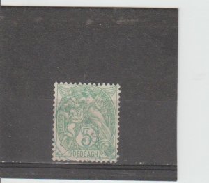 French Offices in Turkey (Dedeagh)  Scott#  9  Used  (1900 Overprinted)