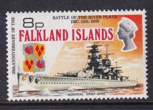 Falkland Islands 239 Ship MNH VF