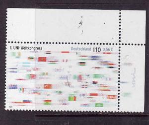 Germany-Sc#2138-unused NH set-Congress of Union Network INternational-2001-