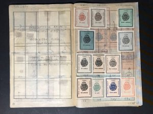 Central and South America Revenue Stamps Mint/Used 1891-1906 (242 Stamps)