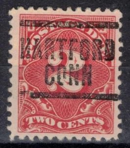 USA - Postage Due - Scott J61 w/ Precancel