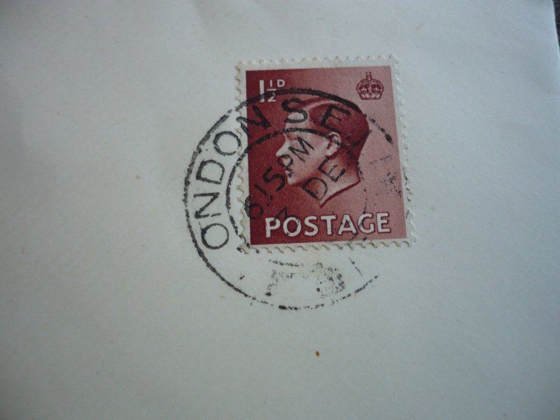 Stamps Postal History - Great Britain - Scott# 232 - Used Part Set of 1 Stamp