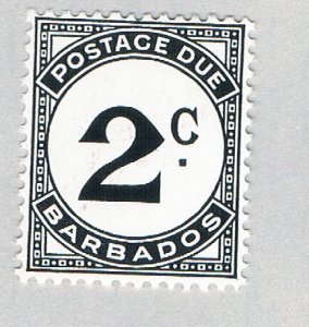 Barbados J8 Unused Numeral 2 2 1965 (BP63736)