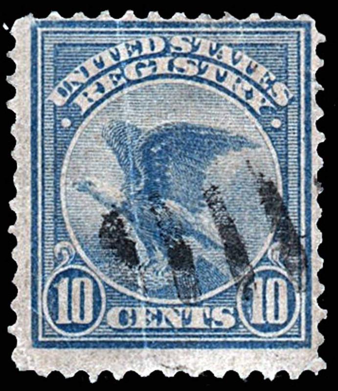 SC#F1 10¢ Registration Stamp (1911) Used *