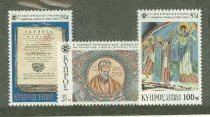 Cyprus #419-421 Mint (NH) Multiple
