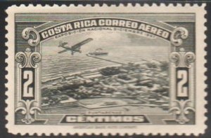 1937 Costa Rica Stamps Sc C31 Airmail MNH