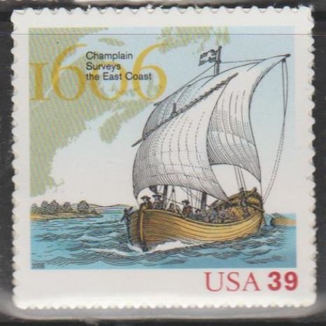 U.S. Scott #4073 Samuel de Champlain Stamp - Mint NH Single