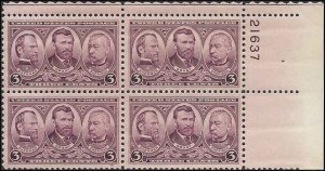 787 Mint,OG,NH... Plate Block of 4... SCV $2.50