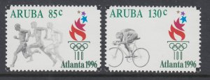Aruba 137-138 Summer Olympics MNH VF